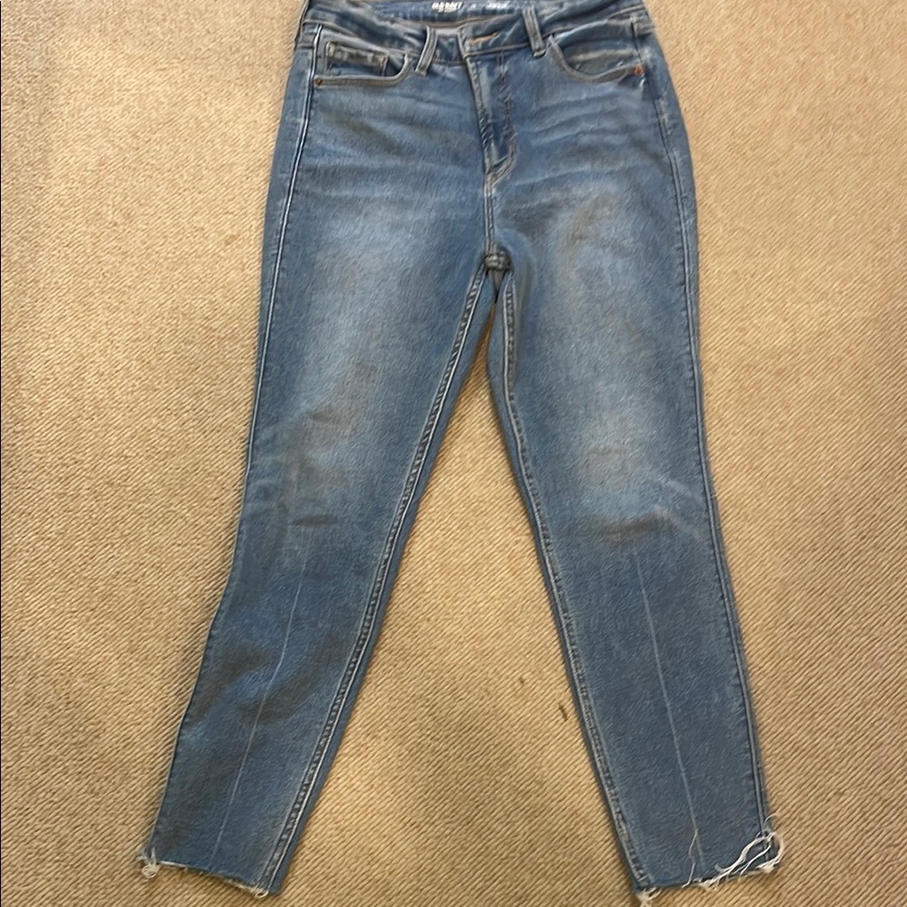 Old Navy Women's Cropped Blue Jeans